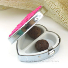 Herzform Pill Box, Mini Pill Box